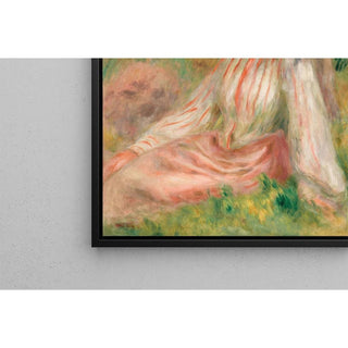 Femme au Jardin - Pierre-Auguste Renoir | Reproduction Tableau Décoration murale affiche copie