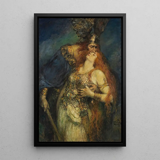 Ferdinand Leeke - Wotans farewell.webp
