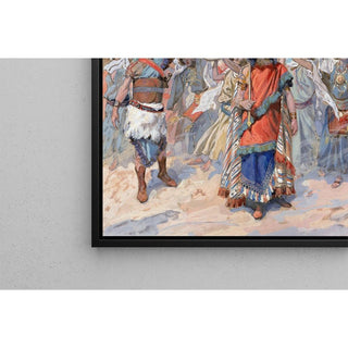 Fêtes en l'honneur de David - James Tissot | Reproduction Tableau Décoration murale affiche copie