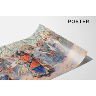 Fêtes en l'honneur de David - James Tissot | Reproduction Tableau Décoration murale affiche copie