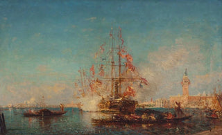 Flix Ziem - Le Coup De Canon.webp