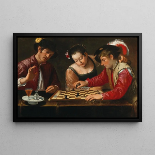Follower of Caravaggio - Chess Players.webp