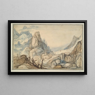 Follower of Jan Brueghel the Elder - Mountainous Landscape.webp