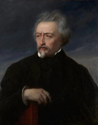 FranoisLon Benouville - Ary Scheffer tegen het einde van zijn leven.webp