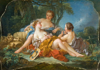 Franois Boucher - Les Confidences Pastorales.webp
