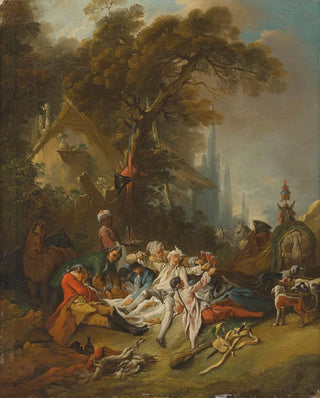 Franois Boucher - The Rest on the Hunt.webp