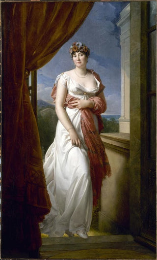 Franois Grard - Portrait Of Theresia Cabarrus 17731835 Wife Tallien Then Princess Of CaramanChimay.webp
