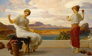Frederic Leighton - Winding the skein.webp