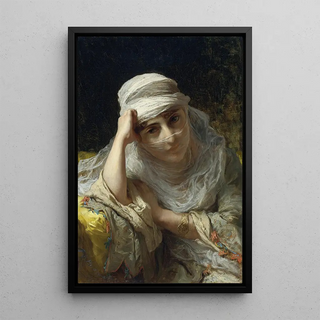 Frederick Arthur Bridgman - A Constantinople Beauty.webp