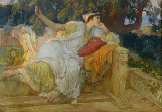 Frederick Arthur Bridgman - A Grecian lady.webp