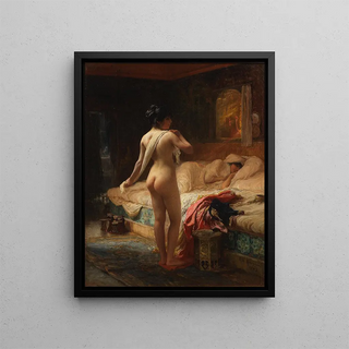 Frederick Arthur Bridgman - Aprs le bain.webp