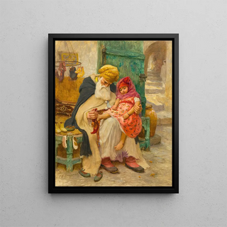 Frederick Arthur Bridgman - Les babouches.webp