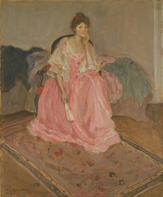 Frederick Carl Frieseke - Lady in Pink.webp
