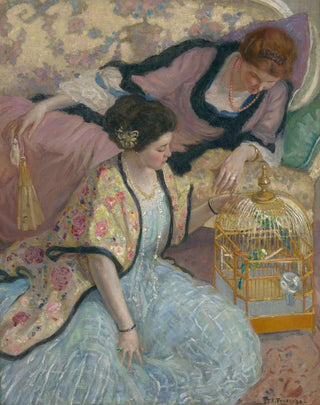 Frederick Carl Frieseke - The Parrots.webp