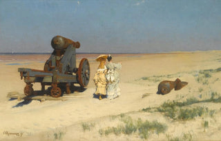 Frederik Hendrik Kaemmerer - A Beach Stroll.webp