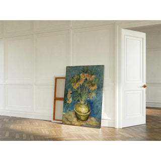 Fritillaires, couronne impériale dans un vase de cuivre - Vincent Van Gogh | Reproduction Tableau Décoration murale affiche copie