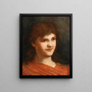 Gabriel von Max - Portrait of a Woman.webp