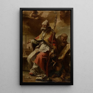 Gaetano Gandolfi - Saints Petronius of Bologna and Bernardin of Siena.webp