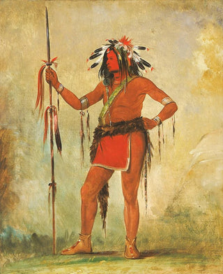 George Catlin - ChBeMbBee He Who Sits Everywhere a Brave.webp