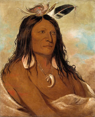 George Catlin - EShahKNee Bow And Quiver First Chief of The Tribe.webp