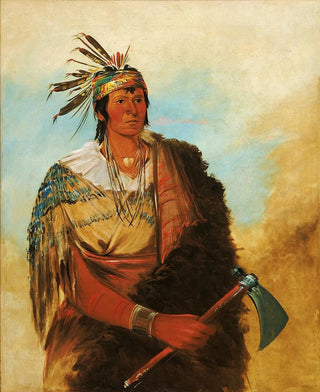 George Catlin - GoToKwPhAh Stands By Himself a Distinguished Brave.webp