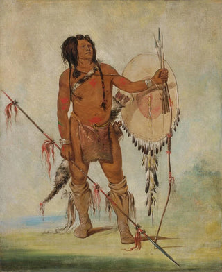 George Catlin - HisOoSnChees Little Spaniard a Warrior.webp
