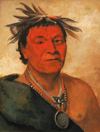 George Catlin - OHoPhSha Small Whoop a Distinguished Warrior.webp