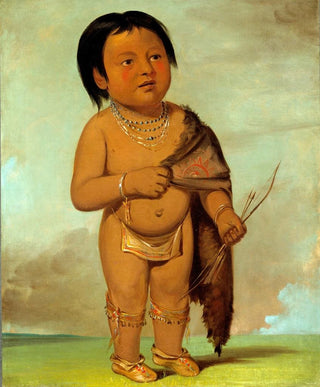 George Catlin - TchaAsKaDing Grandson of Buffalo Bulls Back Fat.webp