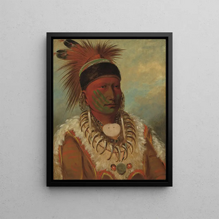George Catlin - The White Cloud Head Chief of the Iowas.webp