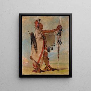 George Catlin - TlLee a Warrior of Distinction.webp