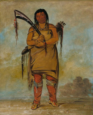 George Catlin - WhChees a Brave.webp