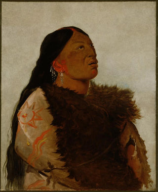 George Catlin - Wife of The Six.webp