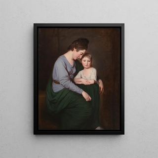 George Romney - Ann Wilson with Her Daughter Sybil.webp