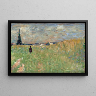Georges Seurat - A Summer Landscape.webp