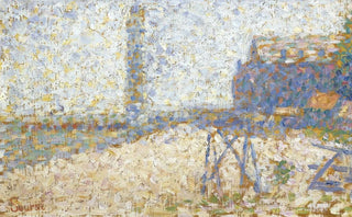 Georges Seurat - Lhospice Et Le Phare De Honfleur.webp