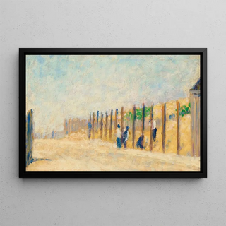 Georges Seurat - Ouvriers enfonant des pieux.webp