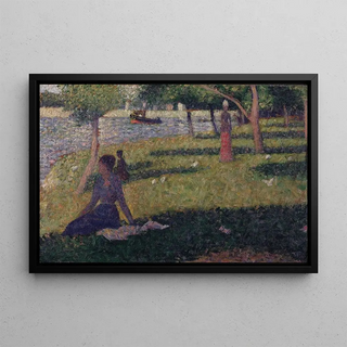 Georges Seurat - tude pour La Grande Jatte Study for La Grande Jatte.webp