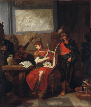 Gerard de Lairesse - Achilles Playing the Lyre before Patrocles.webp
