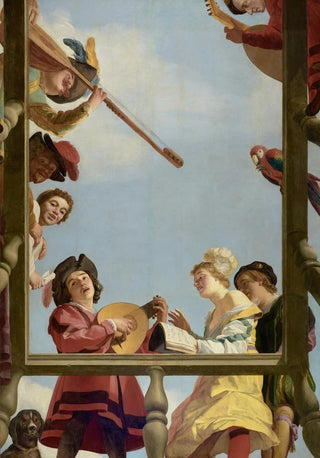 Gerard van Honthorst - Musical Group on a Balcony.webp