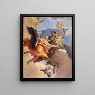 Giovanni Battista Tiepolo - Allegory of Virtue and Nobility.webp