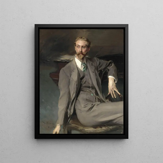 Giovanni Boldini - Portrait Of The Artist Lawrence Alexander Peter Harrison.webp