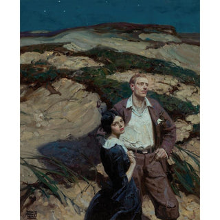 Gold Hands - Dean Cornwell | Reproduction Tableau Décoration murale affiche copie