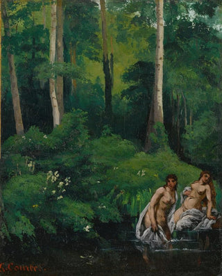 Gustave Courbet - Baigneuses dans la fort.webp