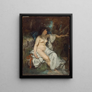 Gustave Courbet - Bather Sleeping by a Brook.webp