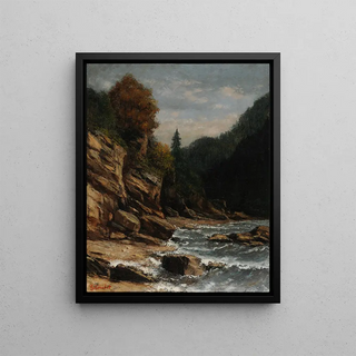 Gustave Courbet - Bords du lac Lman.webp