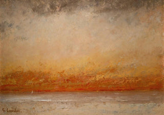 Gustave Courbet - Sunset Marine.webp