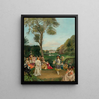 Gustave Jean Jacquet - La danse Chteau de Kerduel Comte de Champagny.webp