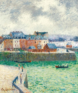 Gustave Loiseau - Le Port LavantPort De Dieppe.webp