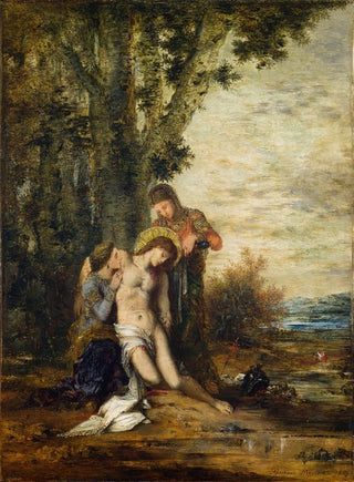 Gustave Moreau - The Martyred Saint Sebastian.webp