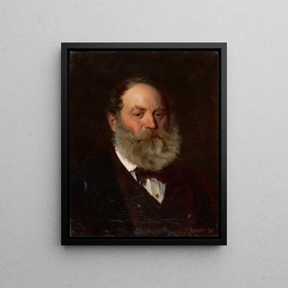 Gyula Benczr - Portrait of the Artists Father.webp